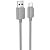 Usb-cable Type-C HOCO X113 1m (круглий) Grey