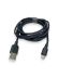 Usb-cable Micro USB 4you Dnister black (2.4A, Silicon Perfect, 2m) - Универсальная упаковка