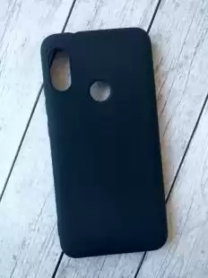 Чохол Xiaomi Mi 6x / A2 Silicon Smitt black "Акційна ціна"