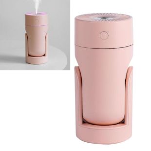 Увлажнитель воздуха L09(158)Pink (ночник, 2 режима, 180°, подстветка, 220мл, USB-TYPE-C)