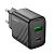 СЗУ-USB HOCO CS23A PD30W+ QC3.0 (1USB/1Type-C) Black