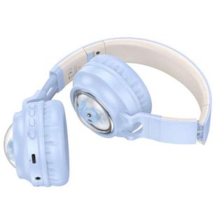 Bluetooth-гарнитура HOCO W50 (Bluetooth 5.3) (Мониторы) Blue