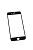 Защитное стекло iPhone 7+ /8+ 3D/6D Black (тех.пак.) "Акционная цена"