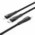 Cable 2 in 1 Type-C/Type-C+iPhone 5 HOCO U102 3A 1.5m Black