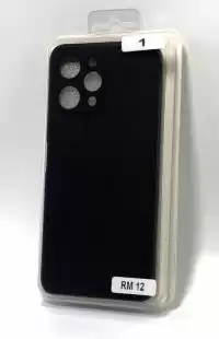 Чохол Xiaomi Redmi 12 Silicon Original FULL № 1 black (4you)