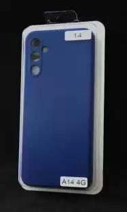 Чохол Samsung A14(4G) Silicon Original FULL № 14 Dark blue ( 4you )