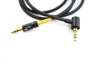 Аудио кабель 3,5mm/3,5mm AUX 4you Gatino 1m черный  (от10шт - 10%)