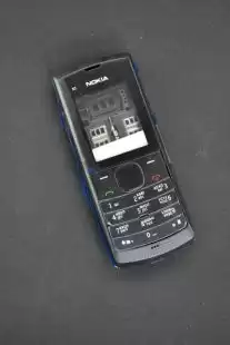 Корпус Nokia X1-01 AAA чорний повний з кн. "Акційна ціна"