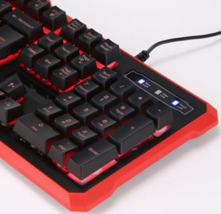 Клавиатура проводная MARVO K629G (USB,с подсветкой) Black