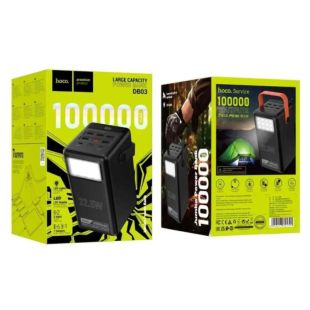 Power Bank 100000mAh HOCO DB03 Endure 22.5W Black