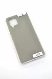 Чохол Samsung A42 5G Silicon Original FULL №11 Dark olive (4you)