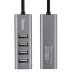 Hub HOCO HB1 4 порта Grey (USB2.0)