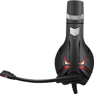 Гарнитура MARVO HG8928 (микрофон, мониторы,LED) Black/red