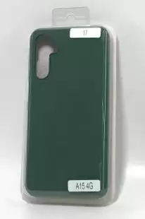 Чохол Samsung A15(4G) Silicon Original FULL №17 Dark green (4you)