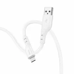 Usb-cable Micro USB HOCO X97 2.4A 1m (круглий) White
