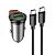АЗП-USB HOCO NZ16A PD25W+QC3.0 (1Type-C/1USB) + кабель Type-C-Type-C Grey