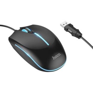 Миша провідна HOCO GM37 Black