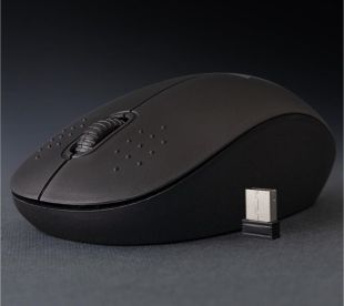 Мышь беспроводная Frime FWMO-210B (1200dpi) Black