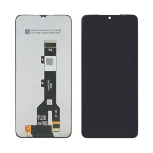 LCD Motorola G06 (XT2535-14) із чорним тачскрином Service Pack (М)