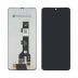 LCD Motorola G06 (XT2535-14) із чорним тачскрином Service Pack (М)