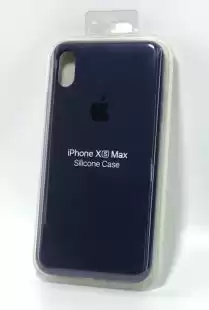 Чохол iPhone XS Max Silicon Case original FULL №54 Blue cobalt (4you)