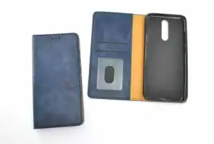 Flip Cover for Xiaomi Redmi 10C WALL Dark blue ( 4you )
