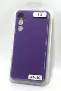 Чохол Samsung A34(5G) Silicon Original FULL №13 Violet (4you)