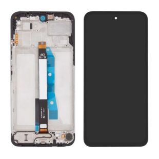 LCD Xiaomi Redmi 15 (5G) із чорним тачскрином + корпусна рамка 167 mm GXQC Service Pack (М)  