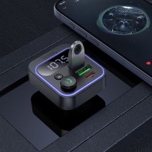 FM модулятор HOCO E85 Black