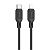 Cable Type-C/iPhone 5 HOCO X90 1m (круглый) Black