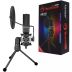 Микрофон MARVO MIC-03 (LED, трипод) Black