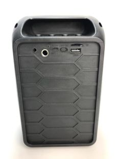 Портативна колонка ESS-105 (USB+SD+Bluetooth+FM+адаптер від мережі+1-динамік) Black