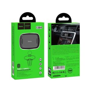 Holder HOCO CA65 (в повітропровід, magnetic) Black