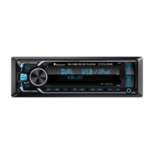 Автомагнітола CYCLONE MP-1095 BA (Micro SD, Bluetooth, FM, USB,12 міс гарантія)