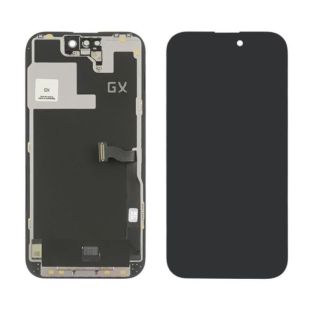 LCD iPhone 14 Pro с чёрным тачскрином + дисплейная рамка GX-OLED (M) 