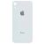 Заднє скло корпусу iPhone XR (big hole) біла (Х) 8000823W