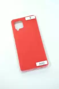 Чохол Samsung A42 5G Silicon Original FULL №5 Red (4you)