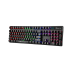 Клавиатура проводная XTRIKE ME GK-980 (USB,с подсветкой) Black