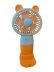 Вентилятор ручний HK59-19 (підставка для телефону, 3 режими, Type-C) Blue/Orange