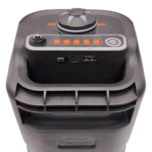 Портативная колонка MS-3640BT (USB+SD+Bluetooth+FM+LED) Black