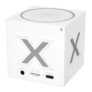 Портативная колонка BOROFONE BR101 Rubik (Bluetooth 5.4, RGB) White
