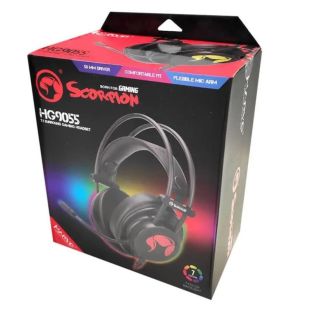 Гарнитура MARVO HG9055 (микрофон, мониторы,LED) Black