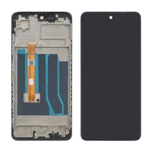 LCD Oppo A3 2020 / OPPO A3x с чёрным тачскрином + корпусная рамка (М)