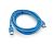 Кабель USB 3.0 тато/мама (AM/AF) 1,5 м синій