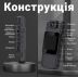 Боді-камера Law enforcement (KAR82) ART-0714 на прищіпці (1.54", SD, нічна зйомка, 180°)