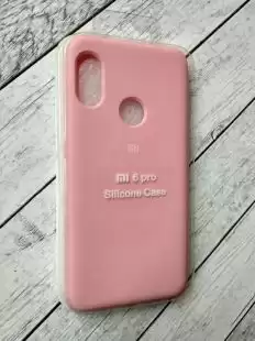 Чохол Xiaomi Redmi Note 6/6Pro Silicon Original FULL №10 pink-Акційна Ціна! (4you)