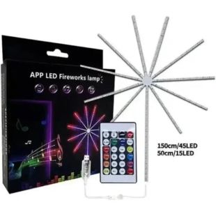 Лента LED KAR44 RGB (Bluetooth, пульт, от USB)