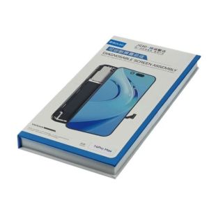 LCD iPhone 14 Pro Max з чорним тачскрином + дисплейна рамка 120Hz (без помилки) JCID-OLED (M)