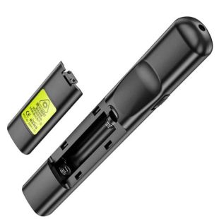 Презентер с лазерной указкой Hoco GM200 (беспроводной USB-приемник 2,4 ГГц) Black