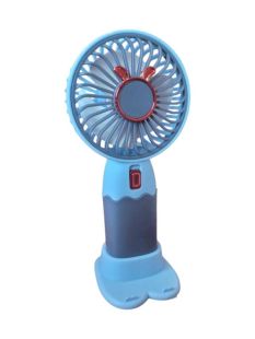 Вентилятор ручной Hello Sumer NO.121 (mini, АКБ, подставка, 1 режим) Blue